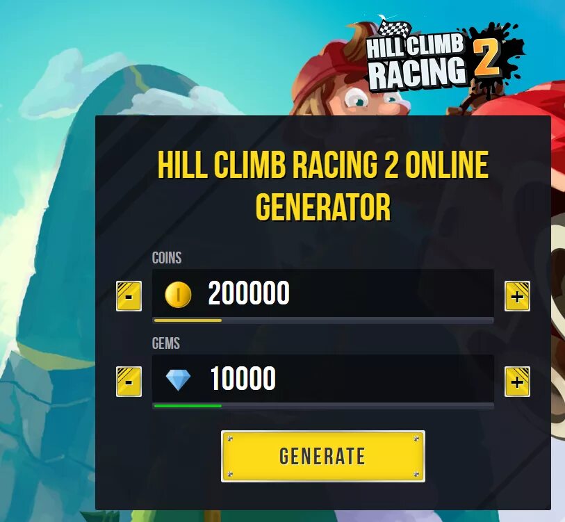 Чит деньги hill climb racing