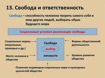 Почему свобода не может быть безграничной кратко