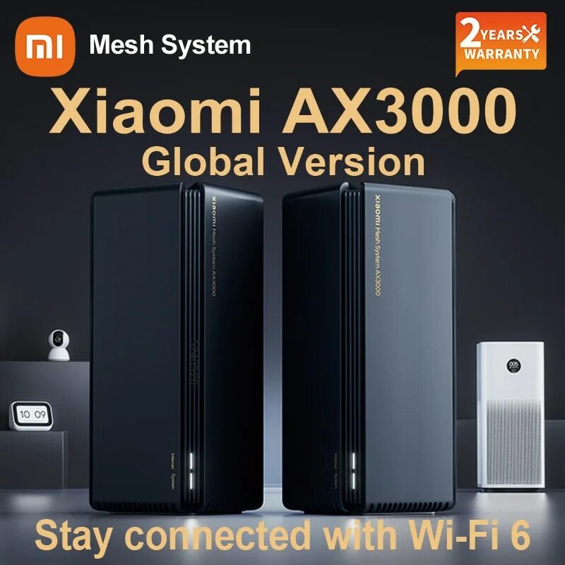 Xiaomi mesh system ax3000 2 pack. System ax3000. xiaomi mesh system ax3000. mesh-комплект xiaomi mesh system ax3000.
