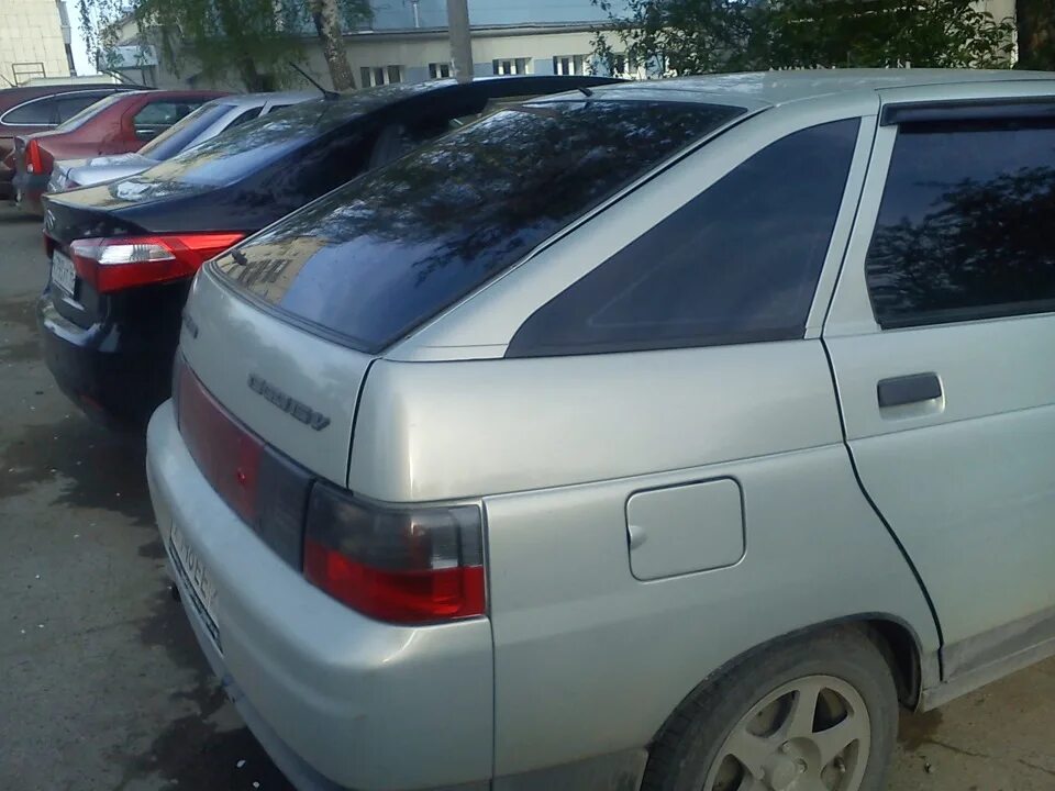 Снял спойлер. - Lada 21120, 1,5 л, 2002 года кузовной ремонт DRIVE2