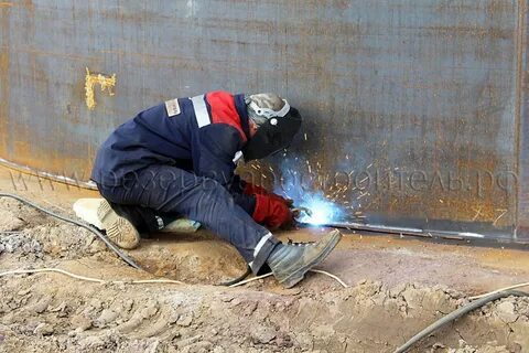 Вертикальный шов резервуара