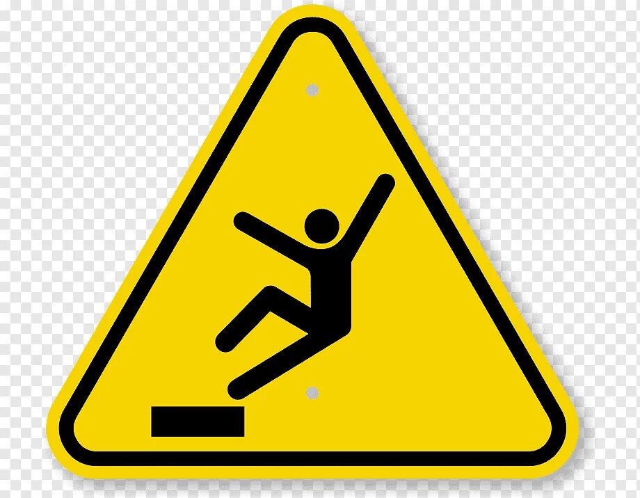 Знак осторожно опасно. Опасно возможно падение груза. Значок опасности. Знак перепад по высоте. Опасность падение.