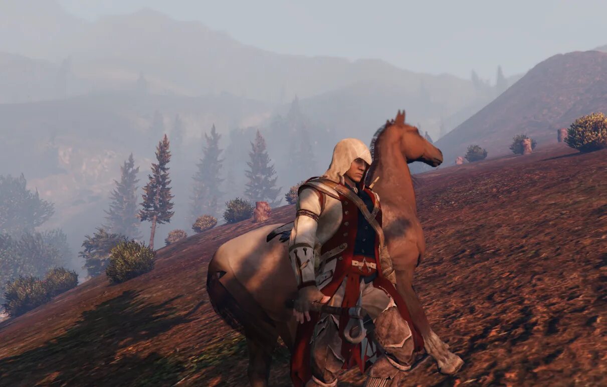Ассасин 3 лошади. Assassin's Creed 3 лошадь. Стог сена Assassins Creed. Assassins creed 3 mods