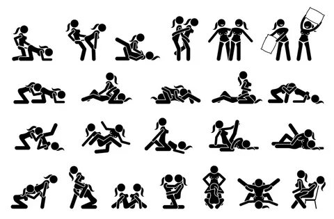Stick figure sex positions 👉 👌 Sexual position icons sex pos. 