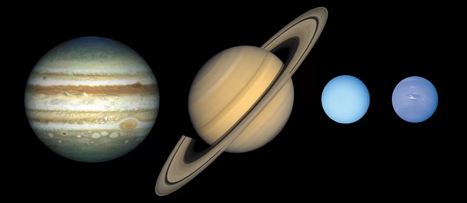 Планет солнечной системы больше земли. Планеты гиганты Юпитер Сатурн Уран Нептун. Планета Сатурн Юпитер и Уран. Юпитер и Сатурн газовые гиганты. Юпитер Сатурн Уран Нептун.
