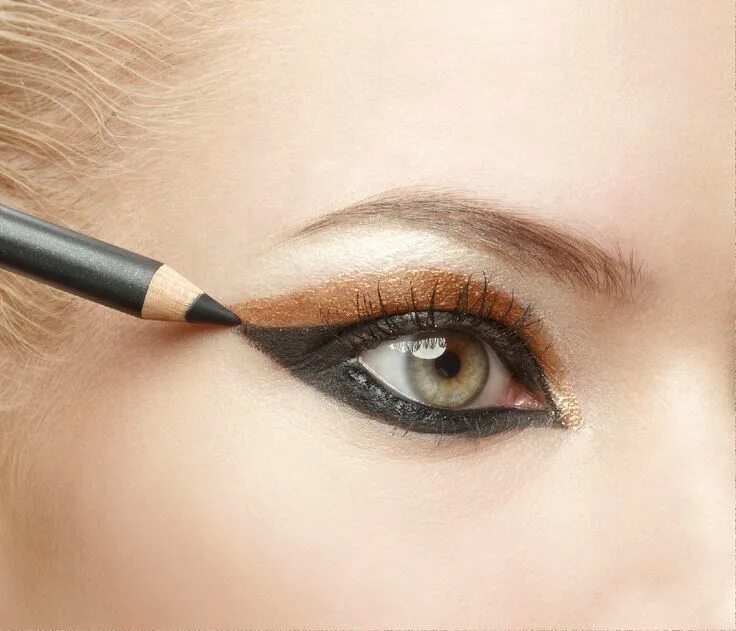 Как накрасить глаза черными тенями Makeup, Dark eye makeup, Eye makeup