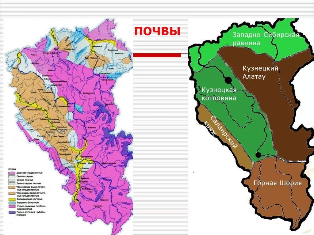 Кузбасс какая природная зона. Карта почв Кемеровской области. Карта почв Кемеровской области подробная. Карта почв Кузбасса. Почвенно-географического районирования Кемеровской области.