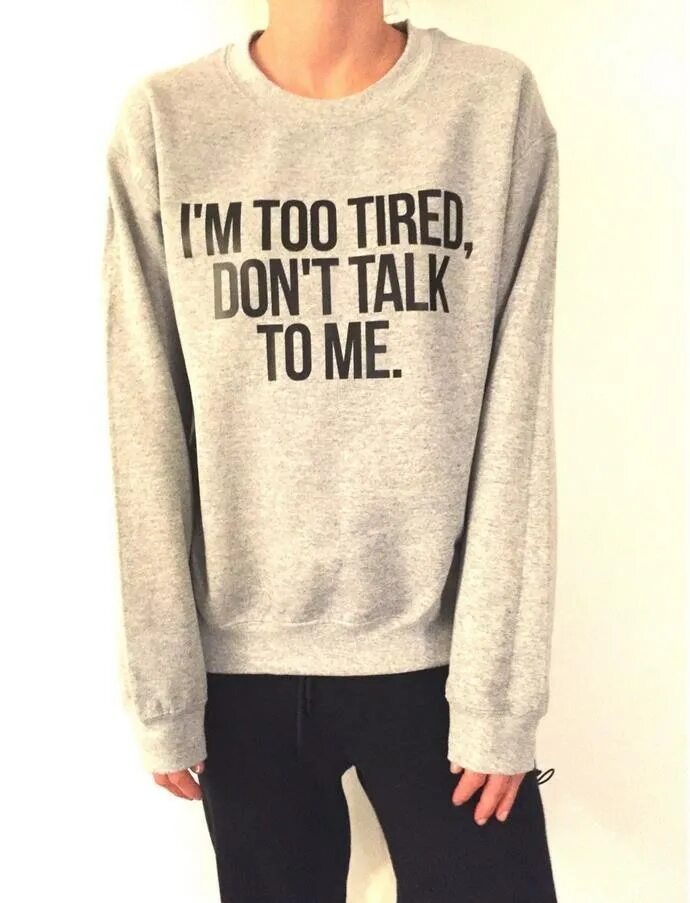 Im too tired