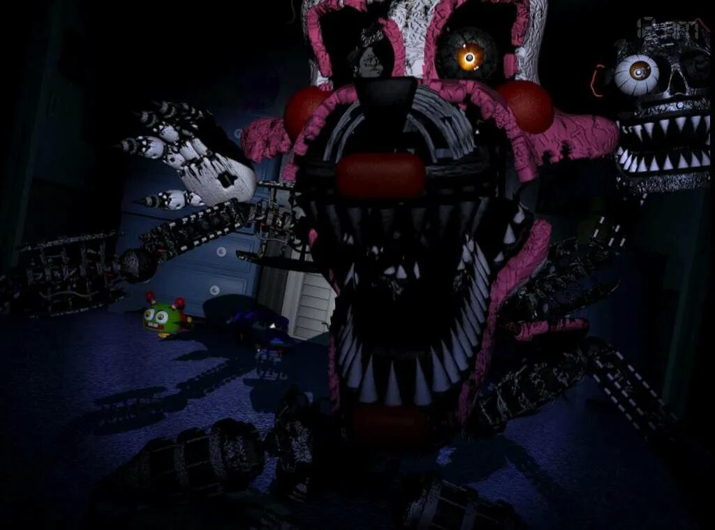 Fnaf nightmare mangle