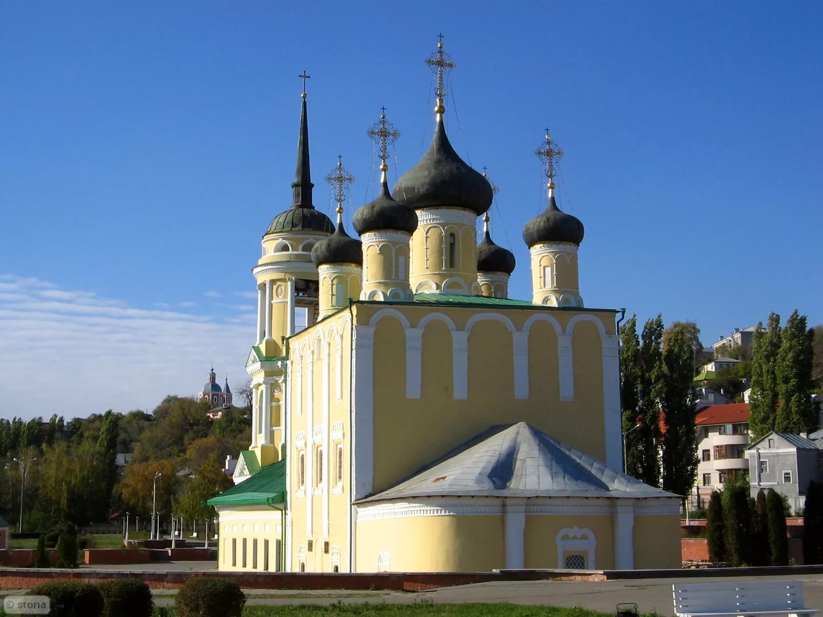 церкви города воронежа. благовещенский кафедральный собор, г. троицкая церковь воронеж.