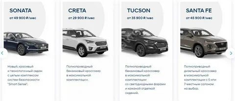 Hyundai подписка