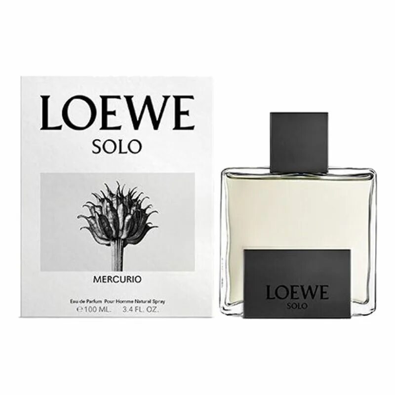 Solo loewe туалетная вода. Loewe "solo Mercurio" EDT 100 ml. Loewe solo 50 ml. Loewe solo мужской Парфюм. Solo Loewe мужские 125.