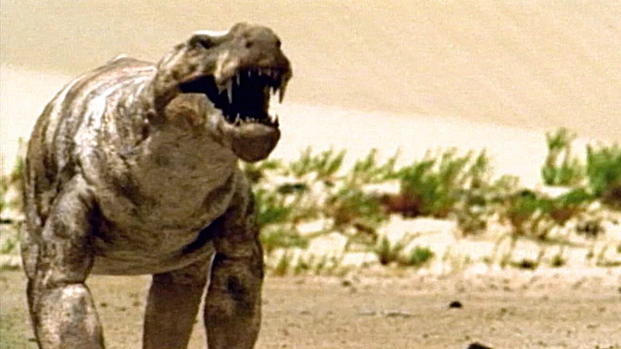 Прогулки с монстрами 2005. Горгонопсид primeval. горгонопс прогулки с монстрами. портал юрского периода горгонопсид.