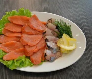 Нарезка копченой