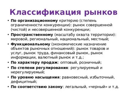 Оценка уровня конкуренции рынка