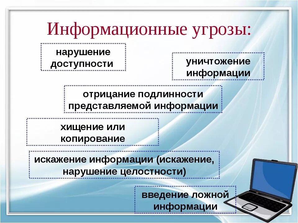 Информационная безопасность. Информационная безопастность. Информационная безопасность и защита информации. Основные информационные угрозы и методы защиты. Уровни информационных угроз