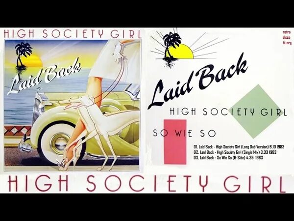 Laid back High Society girl. Laid back - High Society girl фотоальбом. Laid back - High Society girl.mp3. High Society girl Ноты.