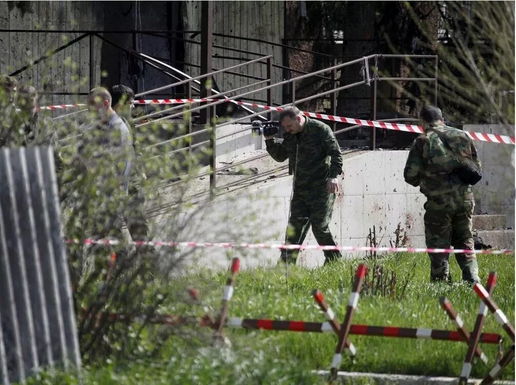 Нападение на здание ОВД. Терроризм в Ставрополье. Полиции Новоселицкого района Ставропольского края.