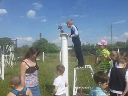 Экскурсия на метеостанцию