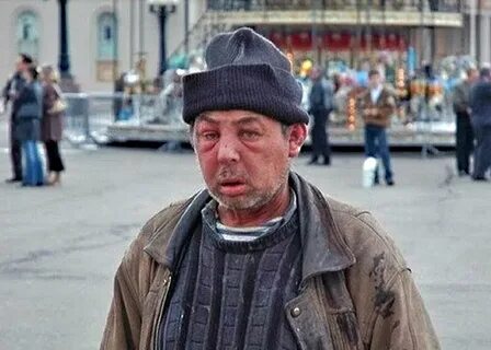 Бомж леха