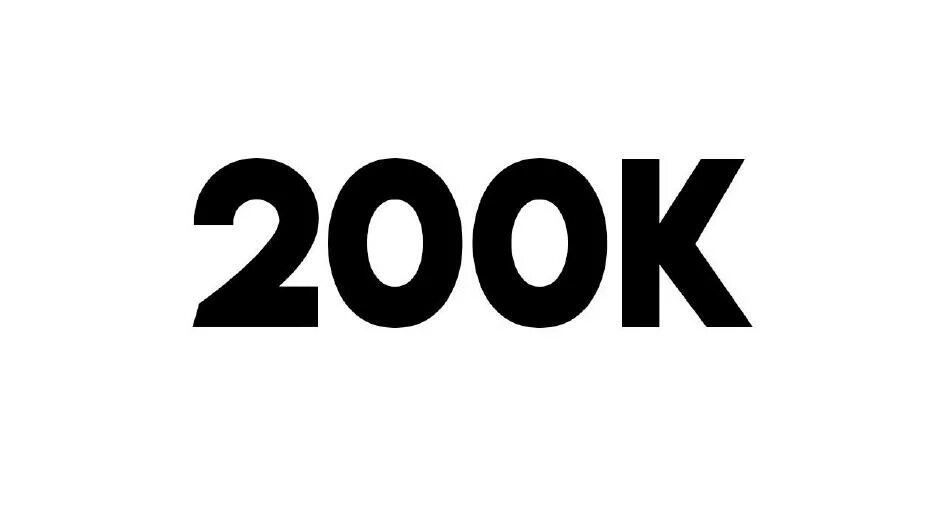 200000 Цифры. 200 000 Картинка. 200 000 Подписчиков. 200000 Картинка.