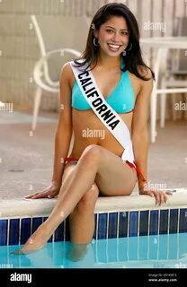 Download this stock image: Miss Teen USA 2007 contestant Kylee Lin from San...