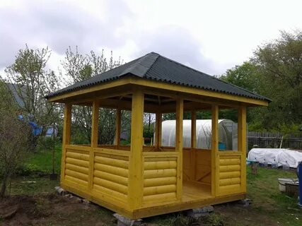 Беседка для дачи под ключ