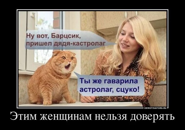 Никто этому не верит а пожарные говорят. Кастрация кота демотиватор. Кастрированный кот демотиватор. Пришел дядя кастролог. Женщинам верить нельзя.