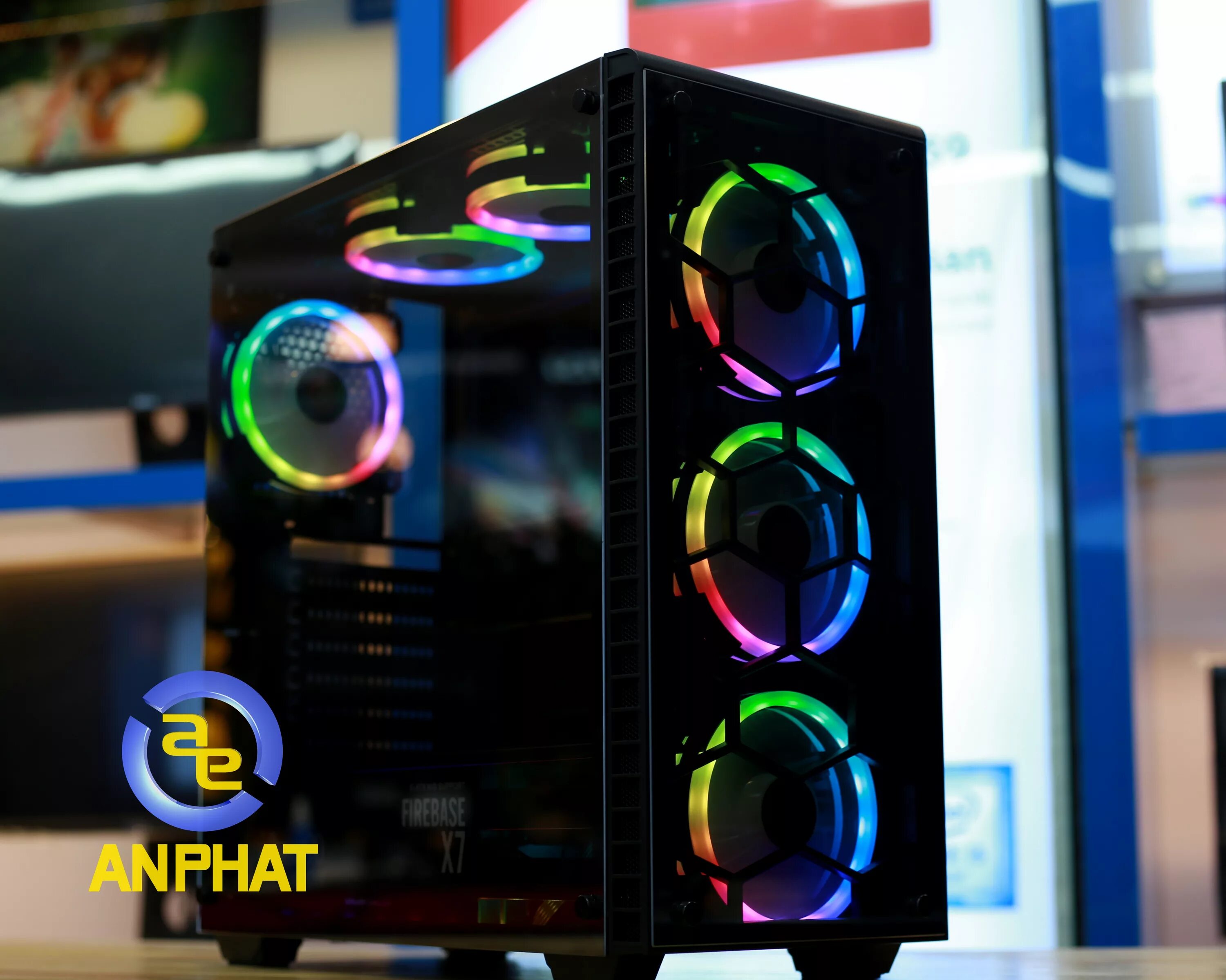 Корпус 1stplayer Firebase x6 x6-3g6p-1g6. Корпус 1st Player Firebase x2. Корпус 1stplayer Firebase x6 / ATX, Tempered Glass / 3x140mm & 1x120mm led Fans Inc. / x6-3g6p-1g6. 1stplayer Firebase x2 MATX.