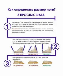 Размер ноги стал больше