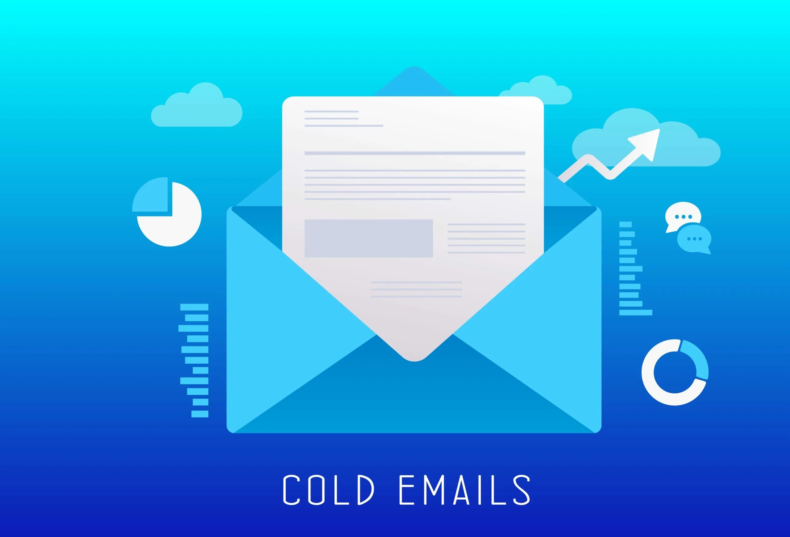 Cold email. Холодные письма. электронные обращения флэт. cold marketing email.