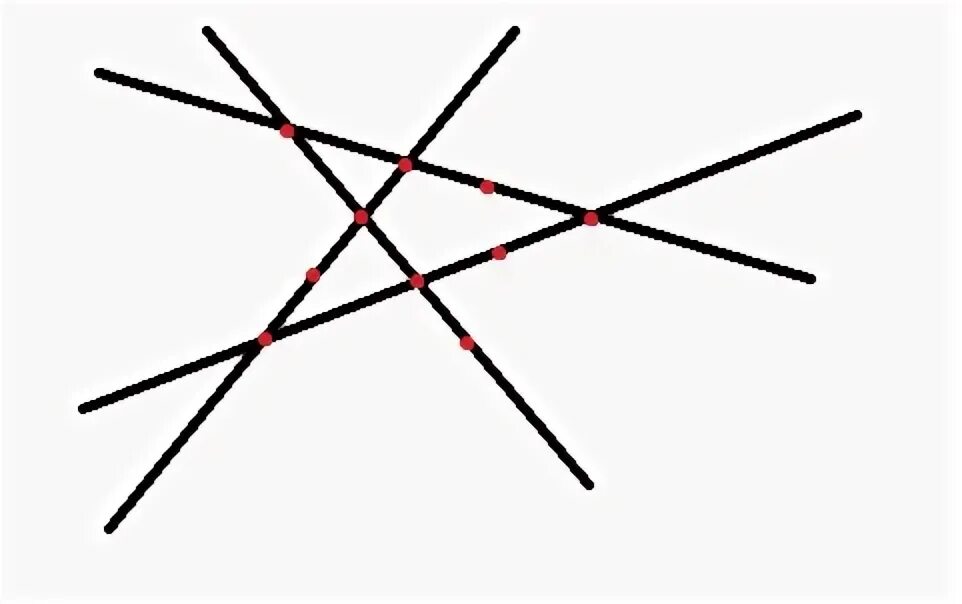 На каждой прямой поставь точку. 6 Точек на 4 прямых. Расположи 6 точек на 4 прямых. Проведите шесть прямых. Прямая из 4 прямых.