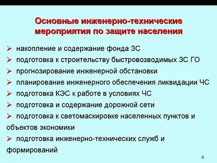 Организационные основы защиты от чс