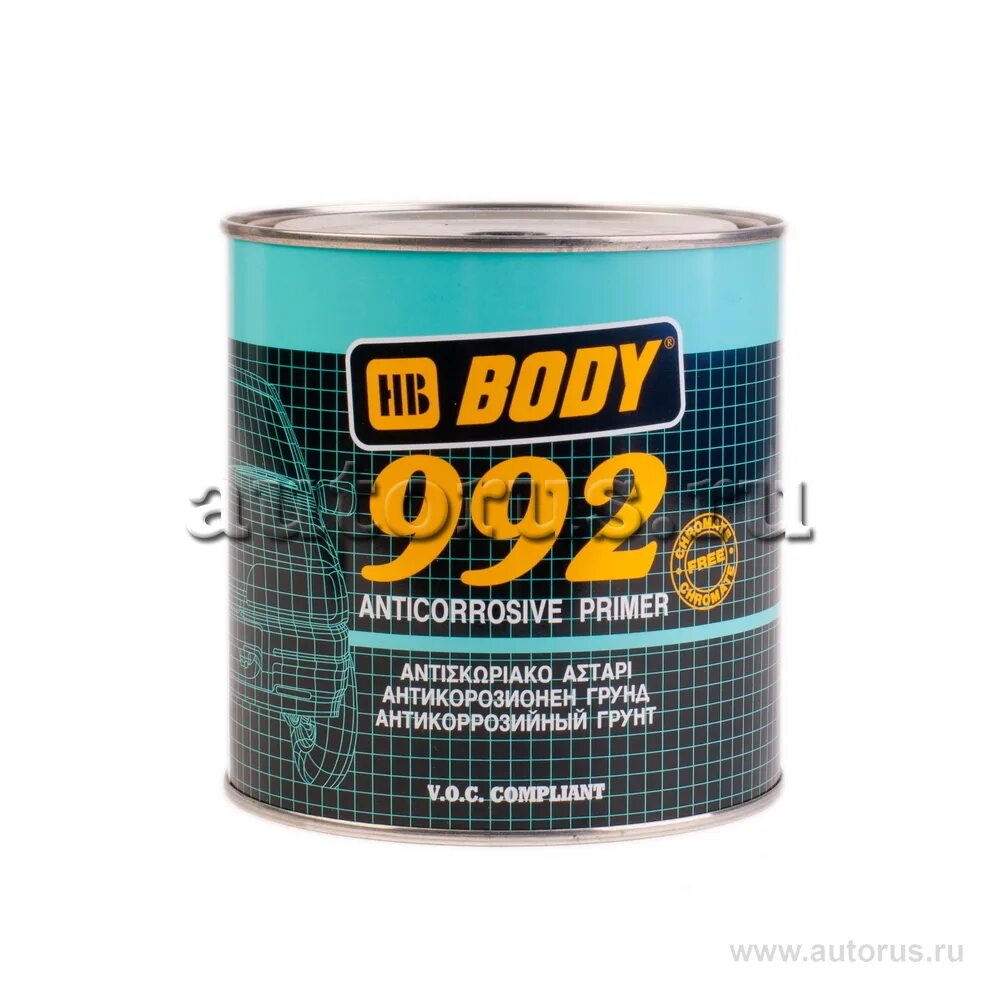 Грунт боди алкидный. Грунт hb body 992 9920250001. body 992 антикоррозийный грунт. грунт черный body 992, 1кг.
