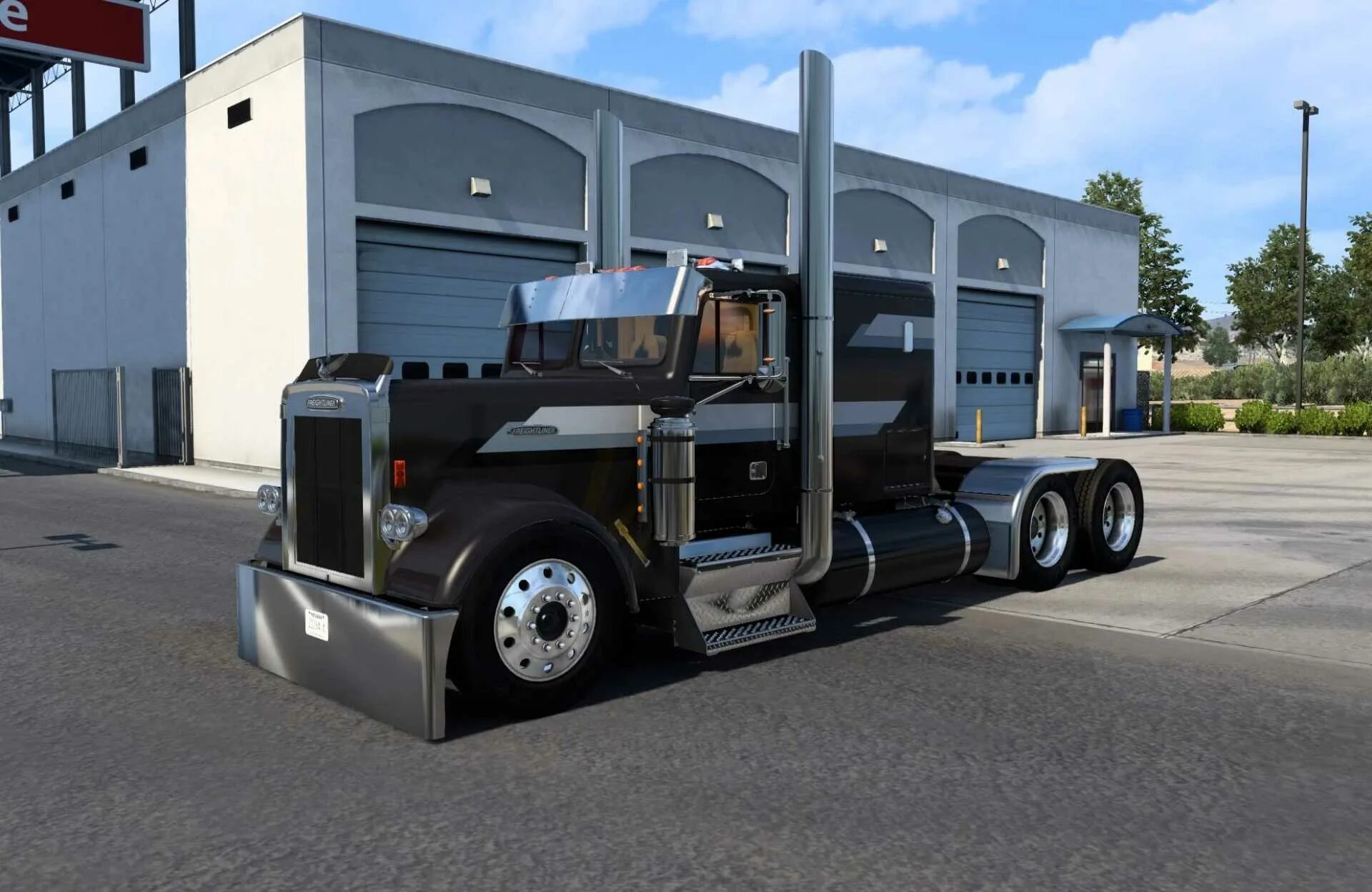 Атс 47. Freightliner для атс 1.47. грузовик freightliner для американ трак. ats trucks mod. freightliner supertruck interior.