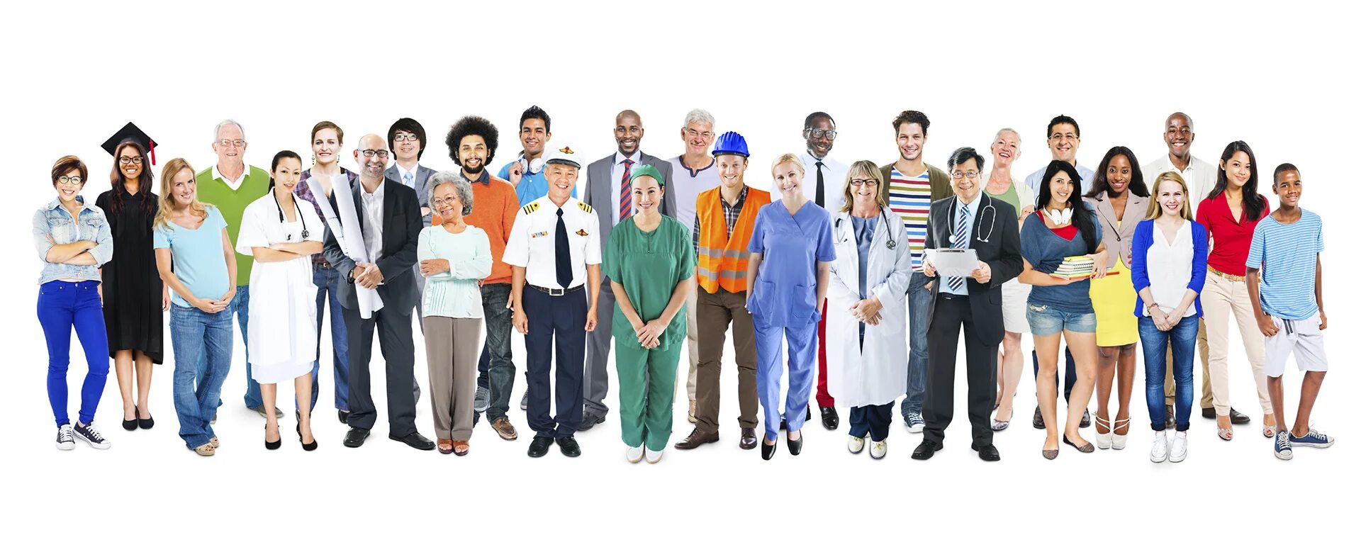 Many people many professions