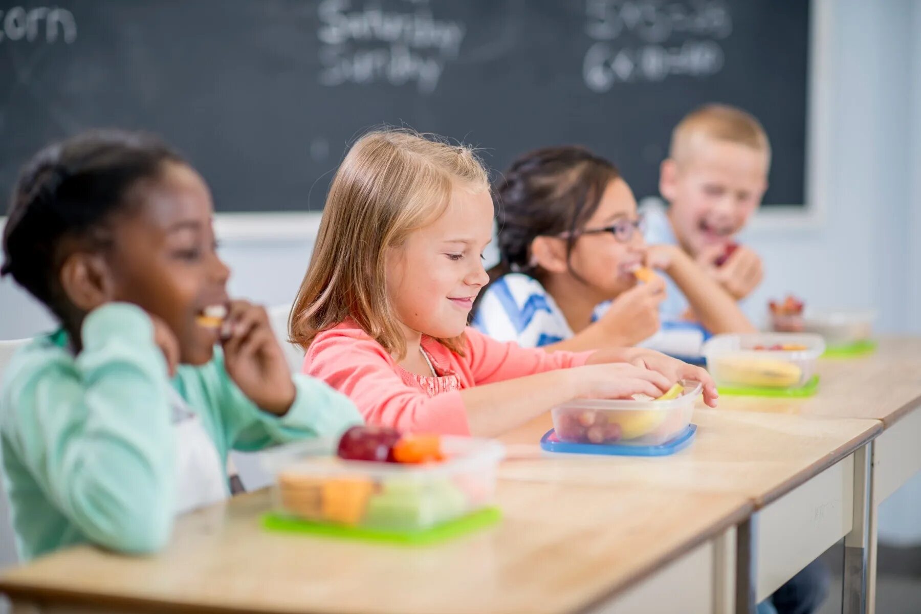 Eat in class