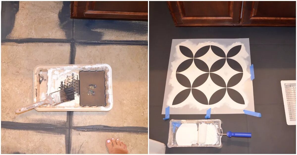 Старая плитка в ванной. Декор старой плитки в ванной. Декорирование старой плитки. Декор старой плитки в ванной. Преобразить старую плитку.