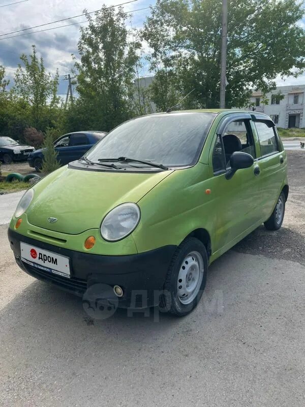 Дэу матиз пробегом