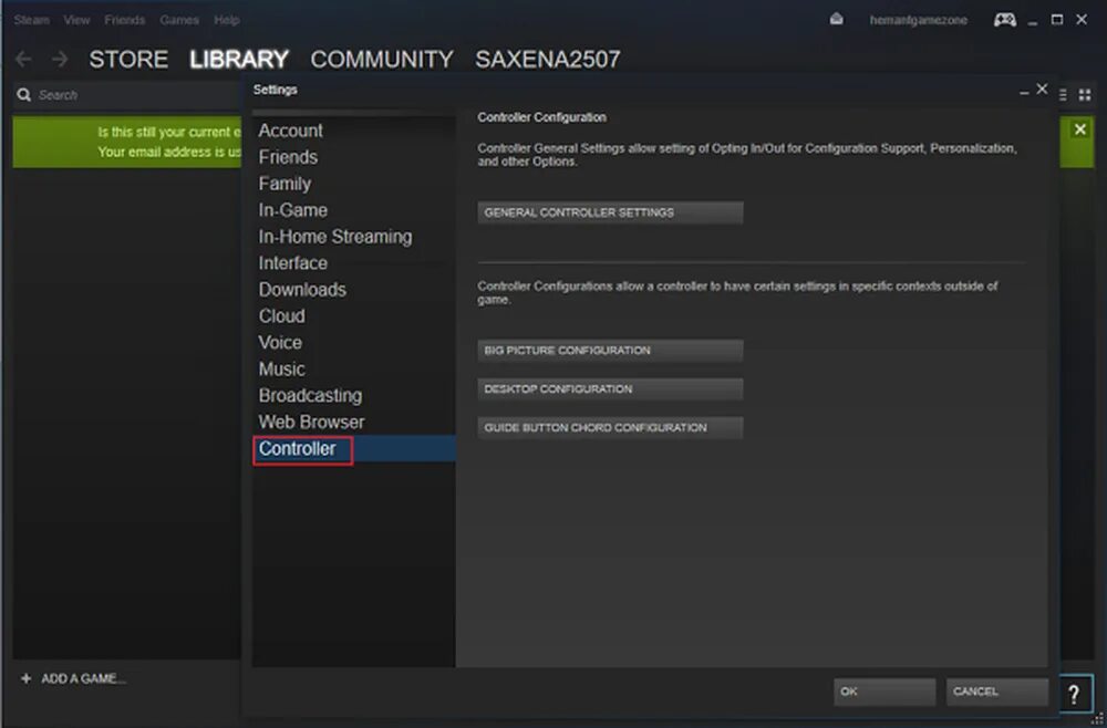 Как подключить семейный стим. Настройки контроллера стим. steam геймпад настройка. настройки джостика в стим. steam настройки.