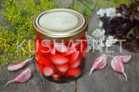 Чеснок в соку на зиму