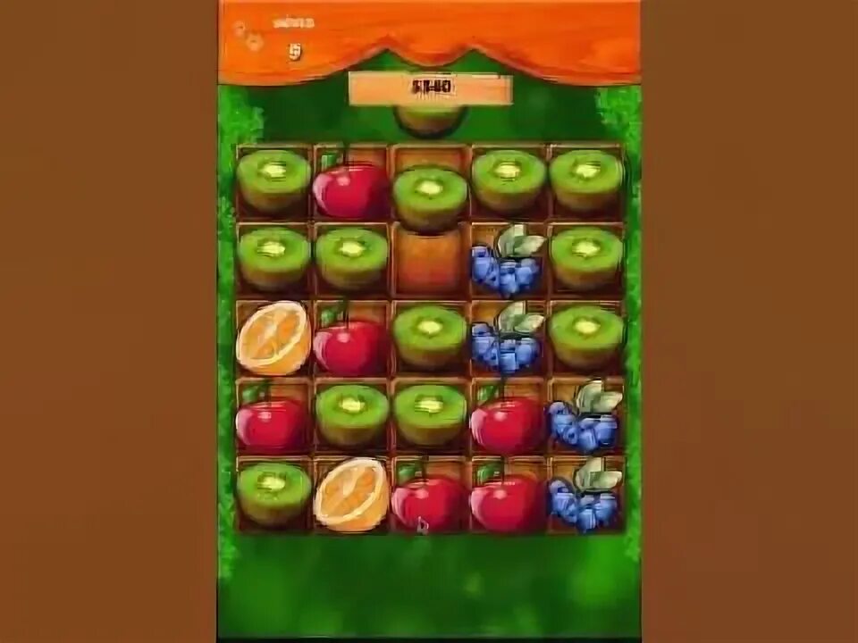 Fruit level 1. Fruit level 1