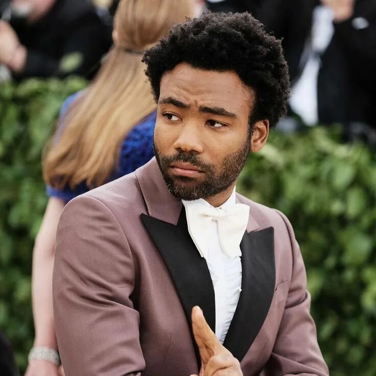 Looking click. Donald Glover.