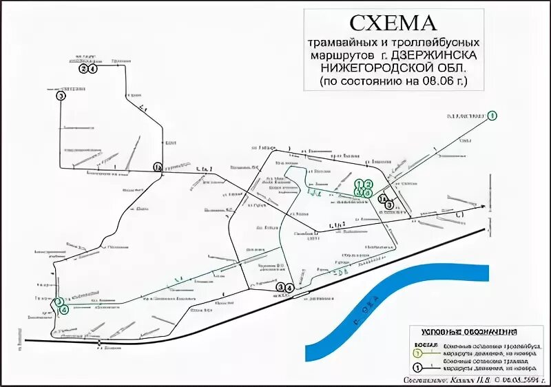 Карта автобусов дзержинск нижегородская