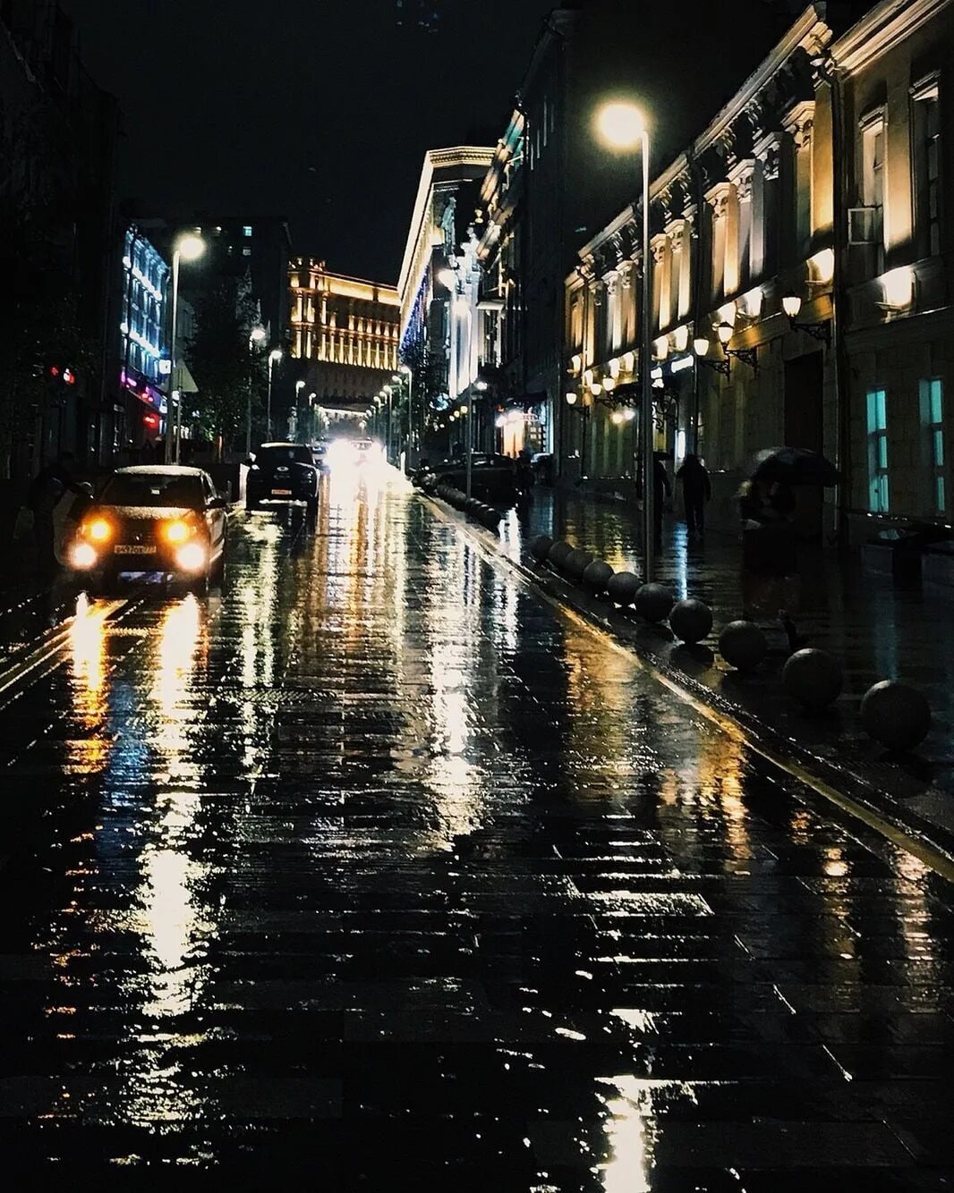 Дождливый город. "Дождливый вечер". Ночная улица. Ночной город дождь.
