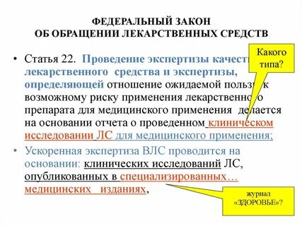 Проведение экспертизы статья