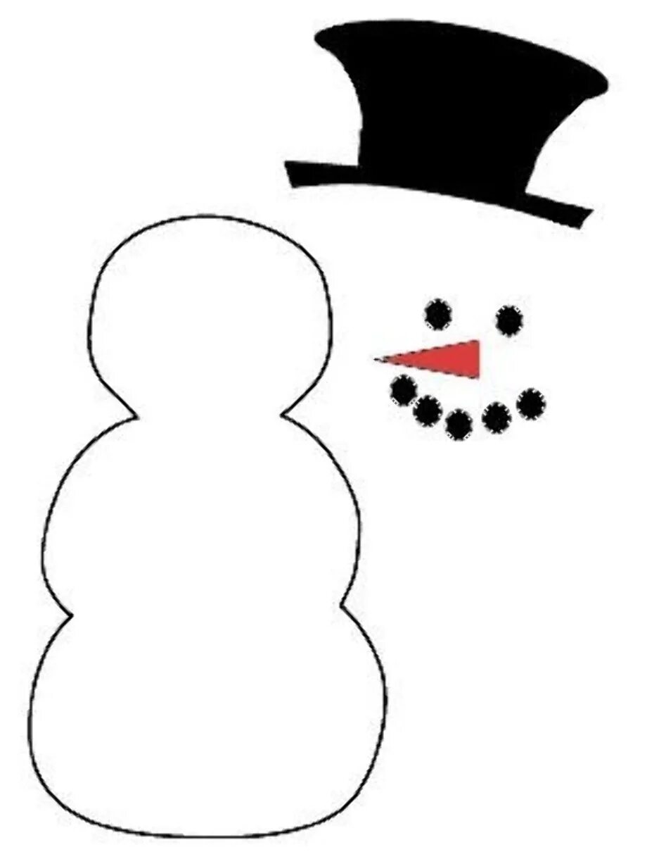 Снеговик для вырезания из бумаги распечатать. Аппликации "Снеговик". Заготовки для снеговика. Детали снеговика для аппликации. Детали снеговика для вырезания.