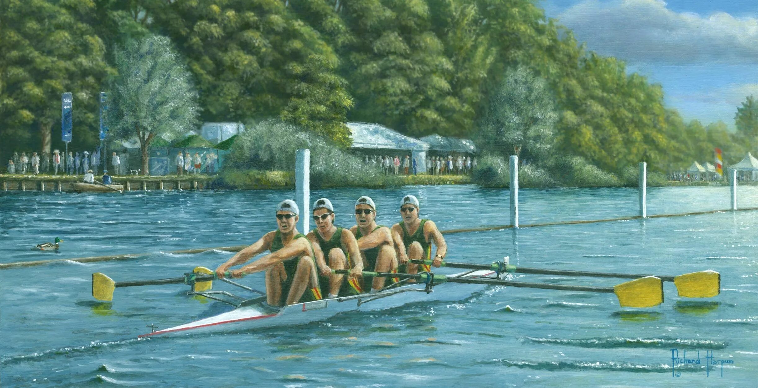 In werner s rowing boat