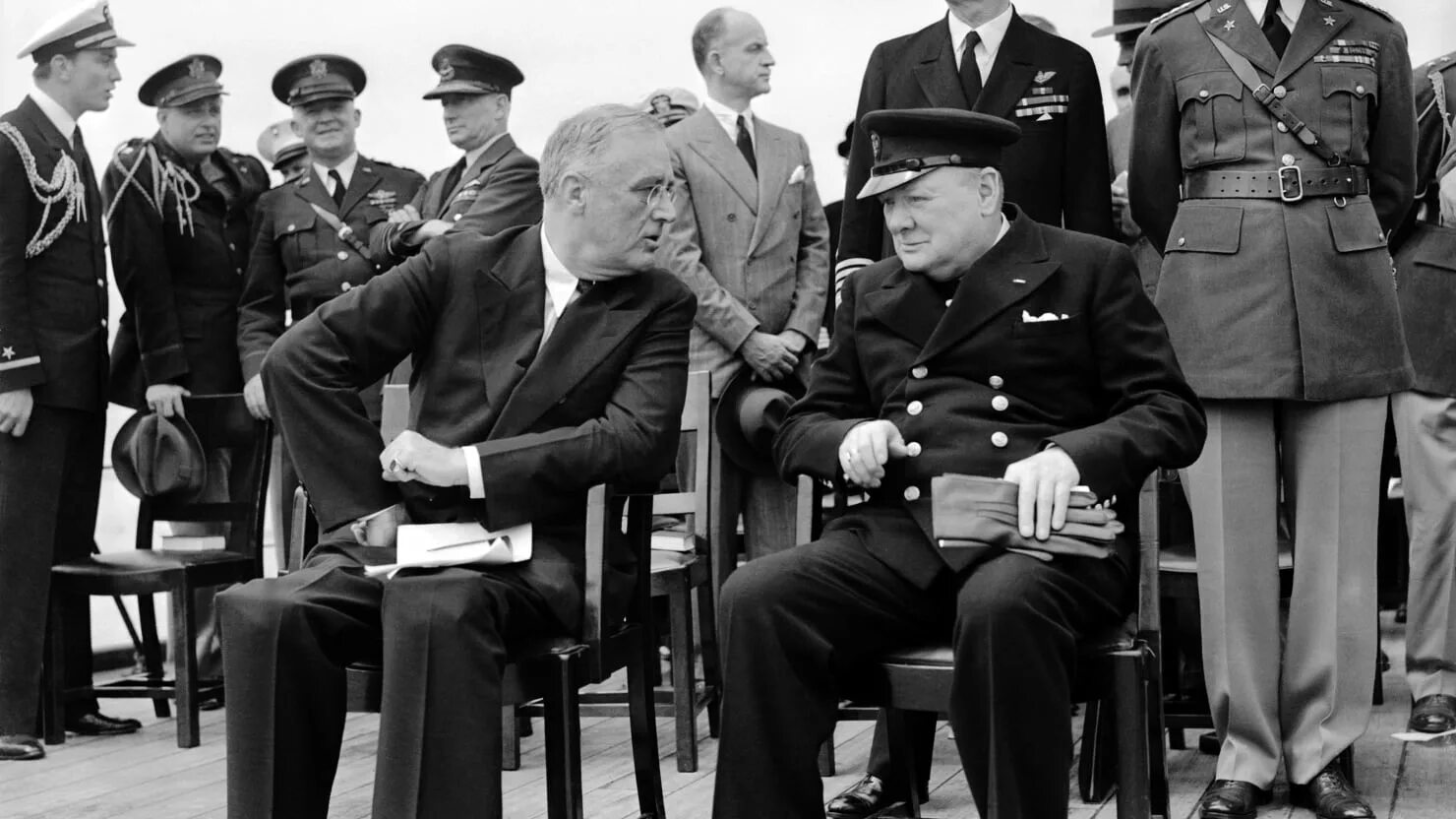 Рузвельт Черчилль союзники. Сэр Уинстон Черчилль с Рузвельтом.