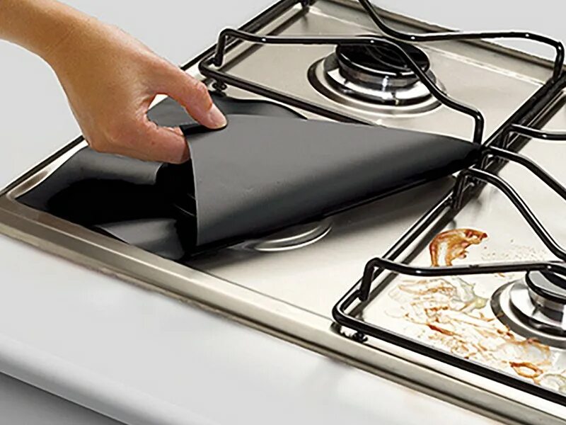 Защитная фольга для газовой плиты. Защитные накладки для газовых плит. Экран для газовой плиты от брызг. Антипригарный коврик для плиты. Антипригарная накладка для плиты.